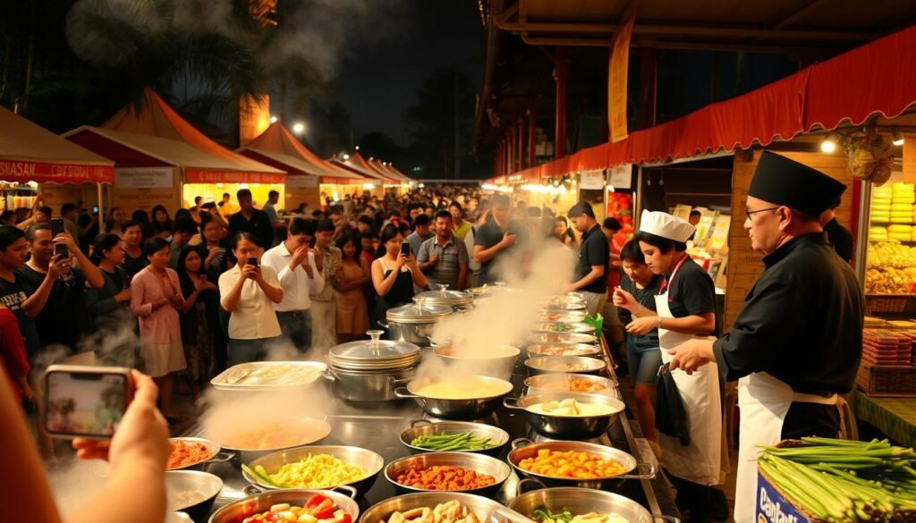 Demonstrasi Masak di Festival Kuliner Nusantara